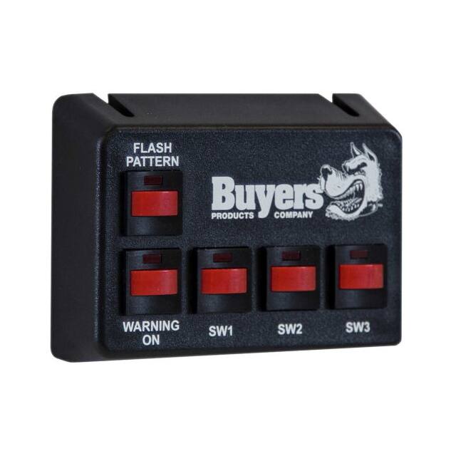 6391205 BLACK PRE-WIRED SWITCH PANEL 4-O