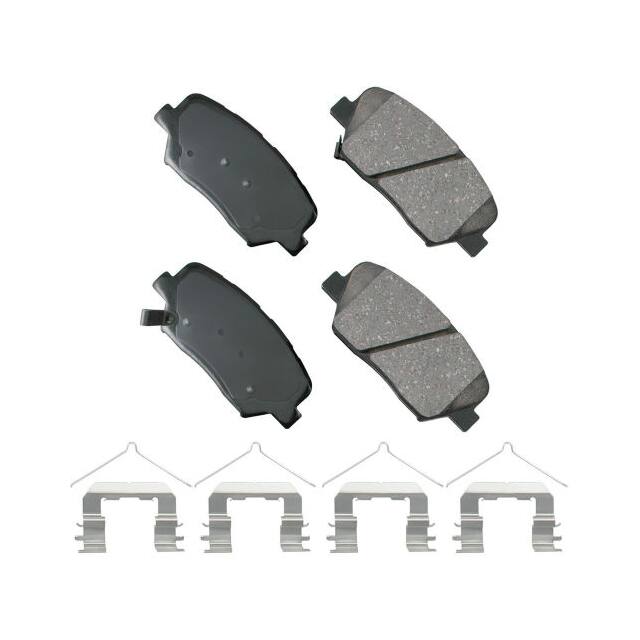 AKACT1815 PREM. CERAMIC DISC BRAKE PAD KIT