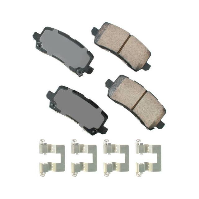 AKASP1698 PREM. CERAMIC DISC BRAKE PAD KIT