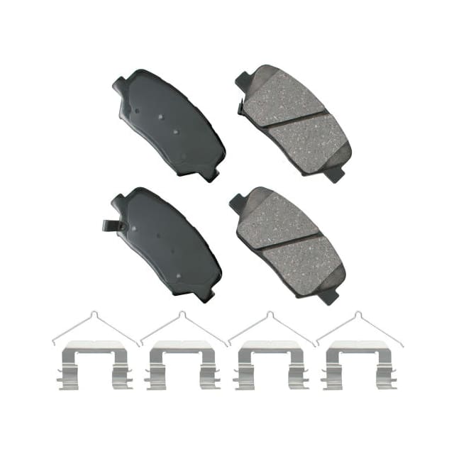 AKACT1815A PREM. CERAMIC DISC BRAKE PAD KIT