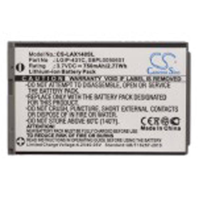 LGIP-431C BATTERY Replacement for Lg LGIP-431C Bat