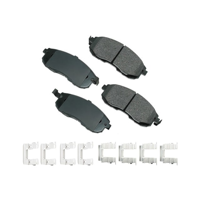 AKASP815A PREM. CERAMIC DISC BRAKE PAD KIT