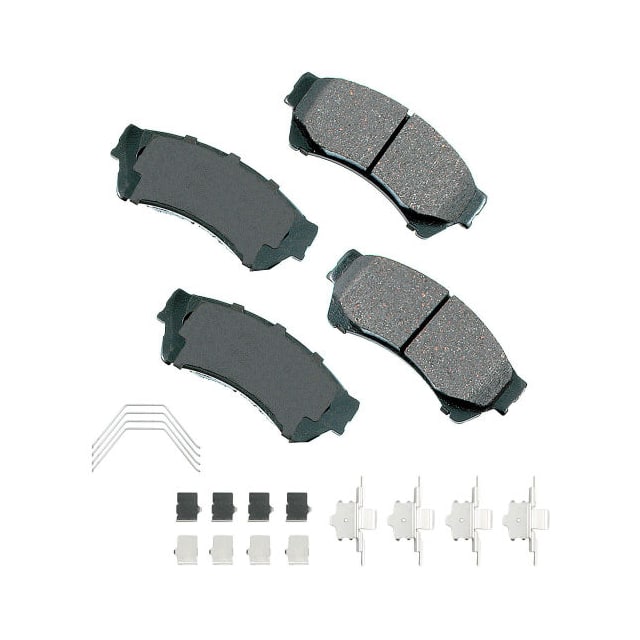 AKASP1164A PREM. CERAMIC DISC BRAKE PAD KIT