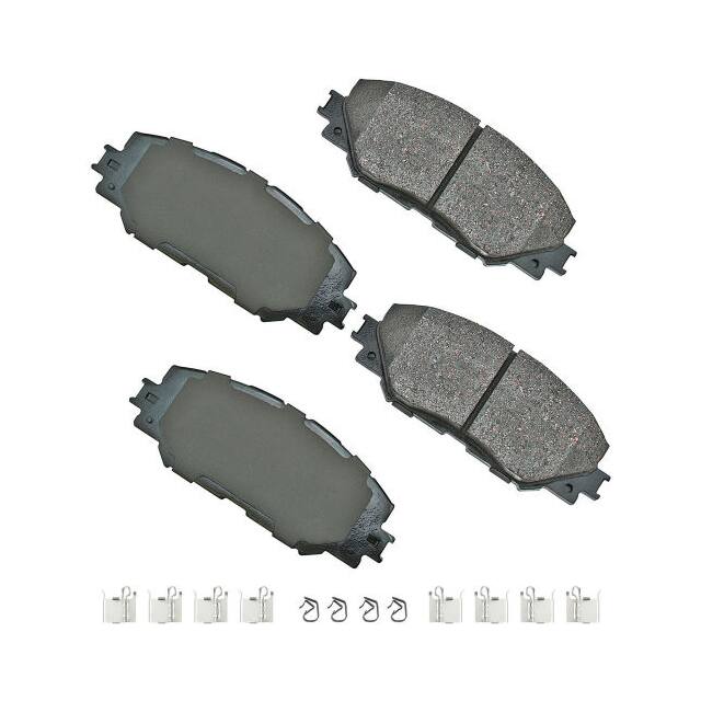 AKASP1210A PREM. CERAMIC DISC BRAKE PAD KIT