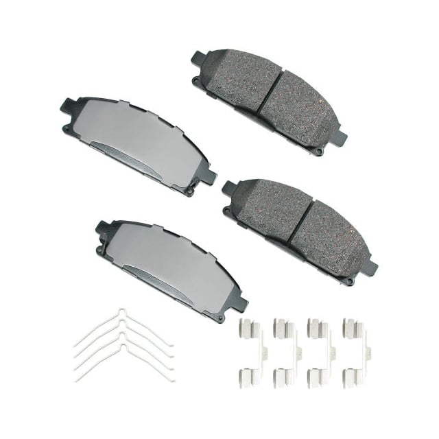 AKASP691A PREM. CERAMIC DISC BRAKE PAD KIT