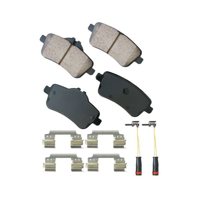 AKEUR1630 PREM. CERAMIC DISC BRAKE PAD KIT