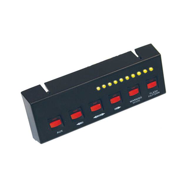 6391207 BLACK PRE-WIRED 6-SWITCH PANEL 4