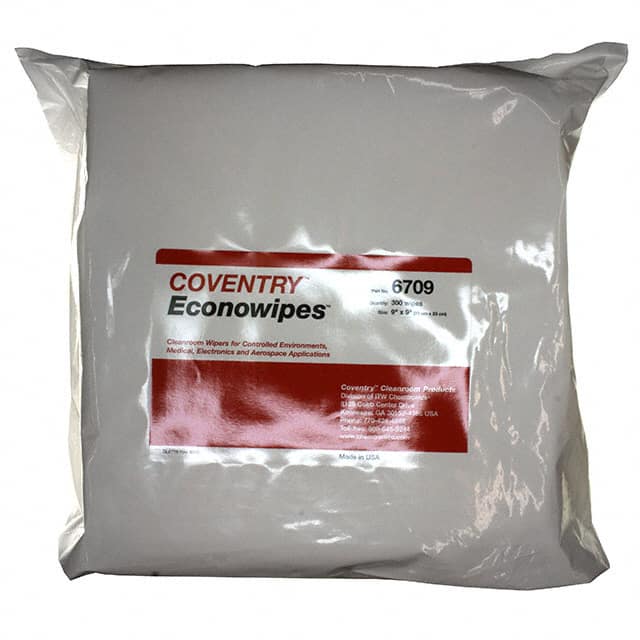 6709 ECONOWIPES CLEANROOM 9X9" 300PC