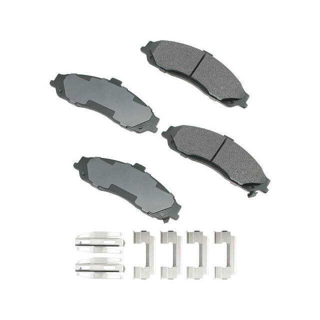 AKASP731A PREM. CERAMIC DISC BRAKE PAD KIT