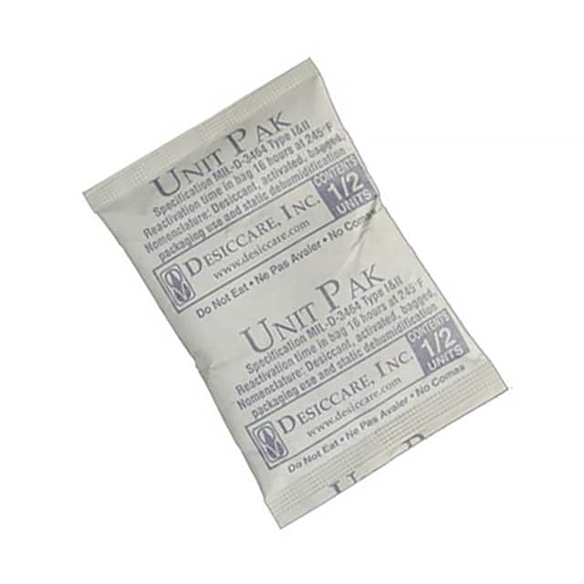 1/2PLDES550 DESICCANT 1/2 PLAST BAG 550/PAIL