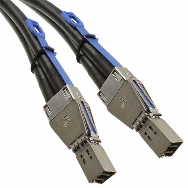 10117949-5080LF CABLE MINISAS HD 4X M-M 8M