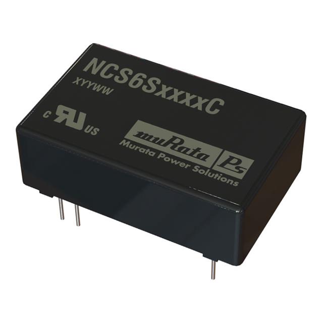 NCS6S1203C The Murata NCS6S1203C is an isolated DC DC converter module with a 3.3V output voltage and 1.52A current. It operates with an input voltage range of 9V to 36V and delivers 5W of power.