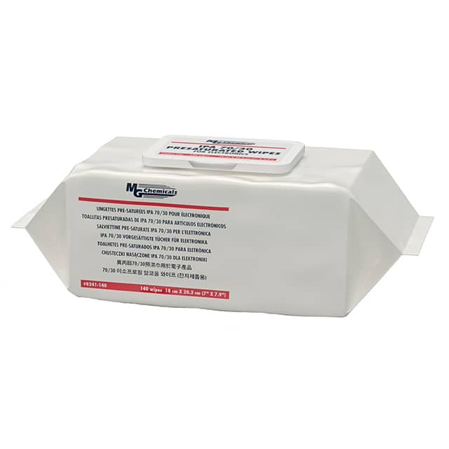 8241-140 IPA 70/30 PRESATURATED WIPES FOR