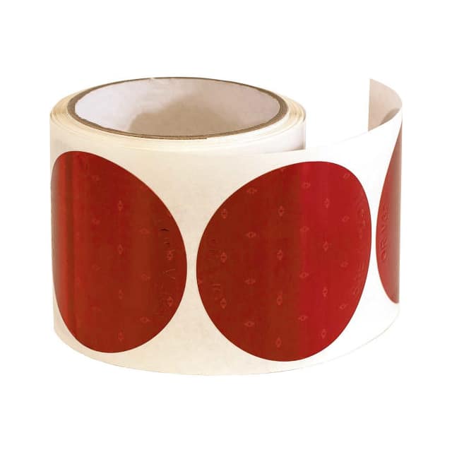 5623000 3" ROUND DOT STICK-ON REFLECTORS