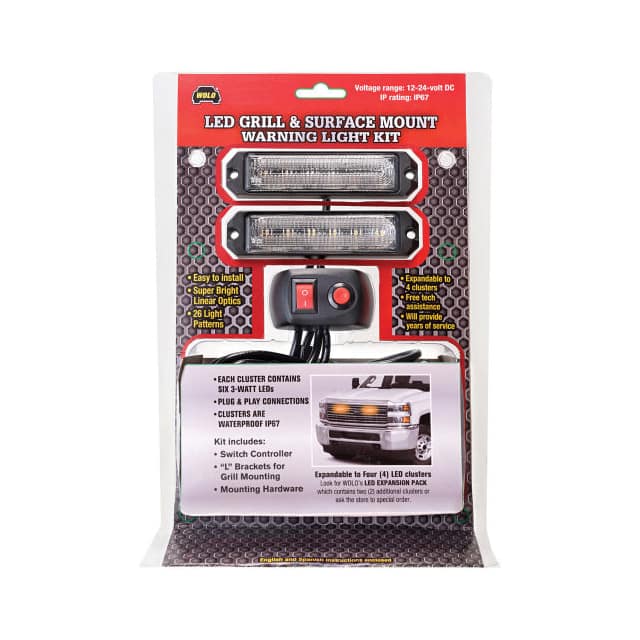 8005-B LED GRILL AND SURFACE MOUNT LED