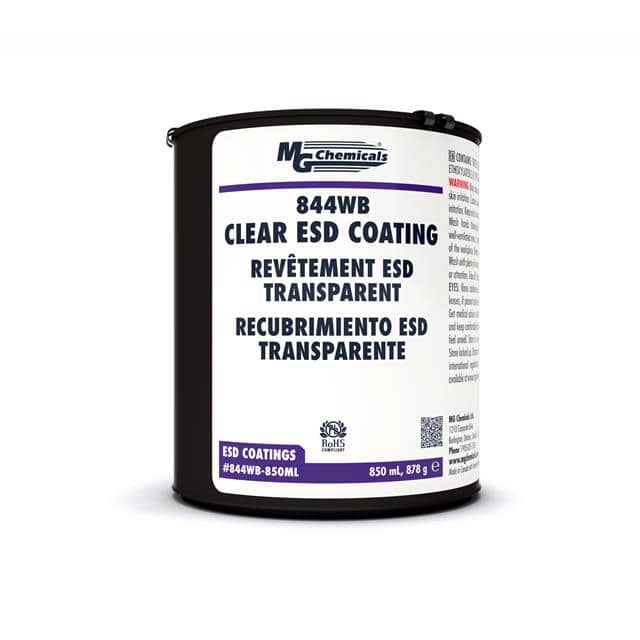 844WB-850ML CLEAR ESD COATING