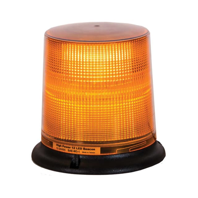 SL695A AMBER 12 LED BEACON LIGHT W/TALL