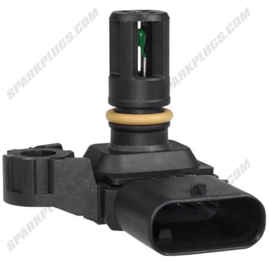 TP0032 The NTK TP0032 is a Turbocharger Boost Sensor designed to report precise intake pressure for monitoring turbocharger wastegate operation. It features an Oblong connector and 4 blade terminals.