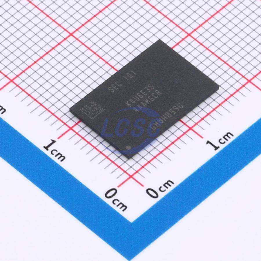 K4U6E3S4AA-MGCR The Samsung Electronics K4U6E3S4AA-MGCR is a memory component. It features RoHS3 compliance and an MSL of 1 Unlimited.