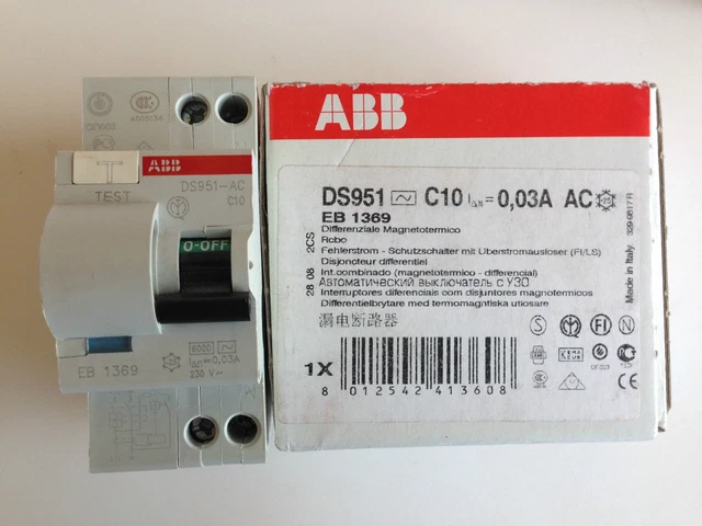 DS651 C10 The ABB Power Electronics DS651 C10 is an RCBO circuit breaker designed for switchboard enclosures. It features a 10A current rating and belongs to the C10 series.