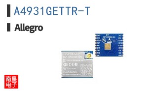 A4931GETTR-T The Allegro Microsystems A4931GETTR-T is a 3-phase brushless DC motor pre-driver. It supports motor supply voltages up to 30V and operates in temperatures from -40°C to 105°C.