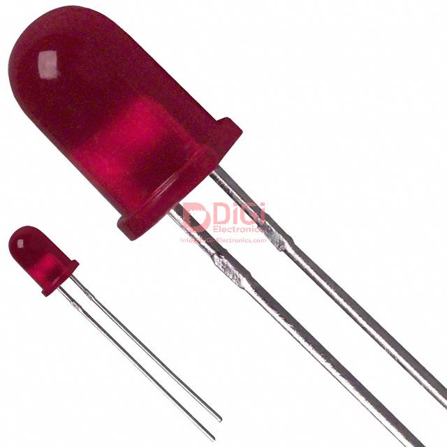 LTL-307E-011A The Lite-On Inc. LTL-307E-011A is a red LED with a 2V forward voltage and 20mA current rating. It features a diffused lens and a through-hole mounting type.