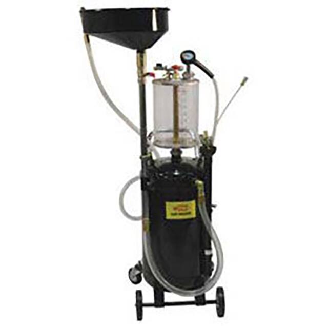 JDI-20COMBO-B STEEL 20-GAL. DRAIN EVACUATOR W/