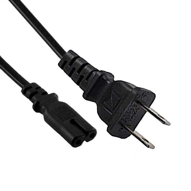 AC-C7 NA CORD 18AWG 1-15P - 320-C7 6' BLK