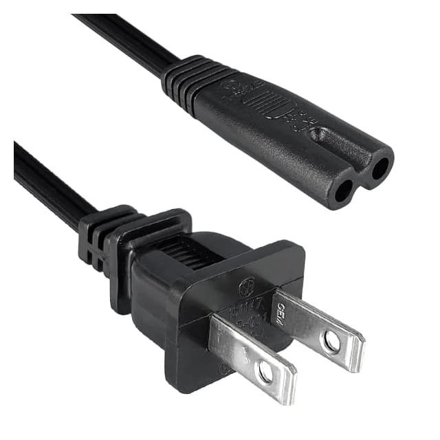 223020-01 CORD 18AWG 1-15P - 320-C7 6' BLK