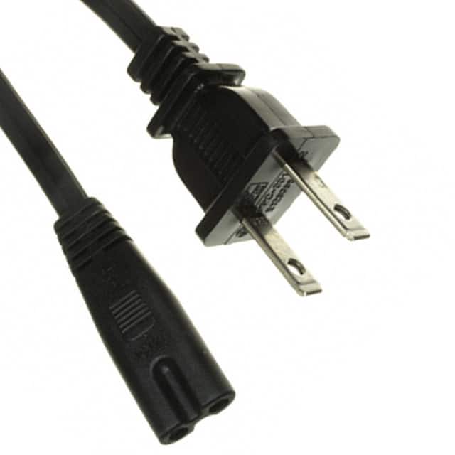 223021-01 CORD 18AWG 1-15P - 320-C7 8' BLK