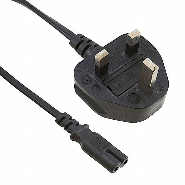 AC-C7 UK CORD BS1363A TO IEC 320-C7 6'