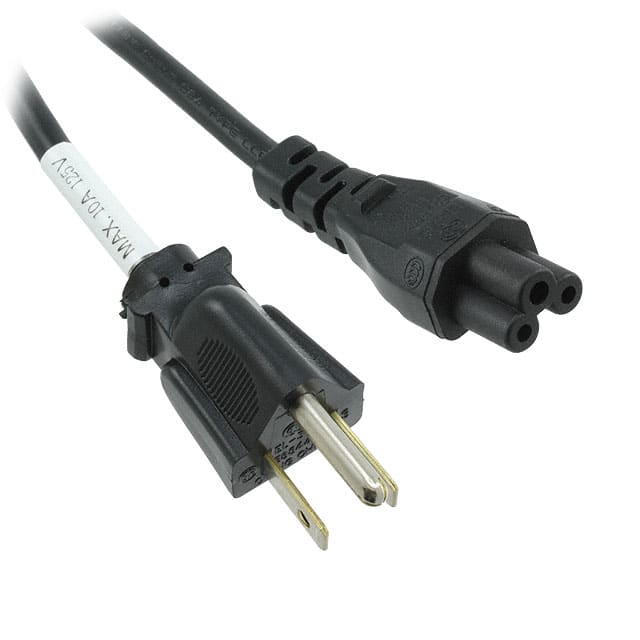 AC30MNA CORD NEMA 5-15P TO IEC 320-C5 6'