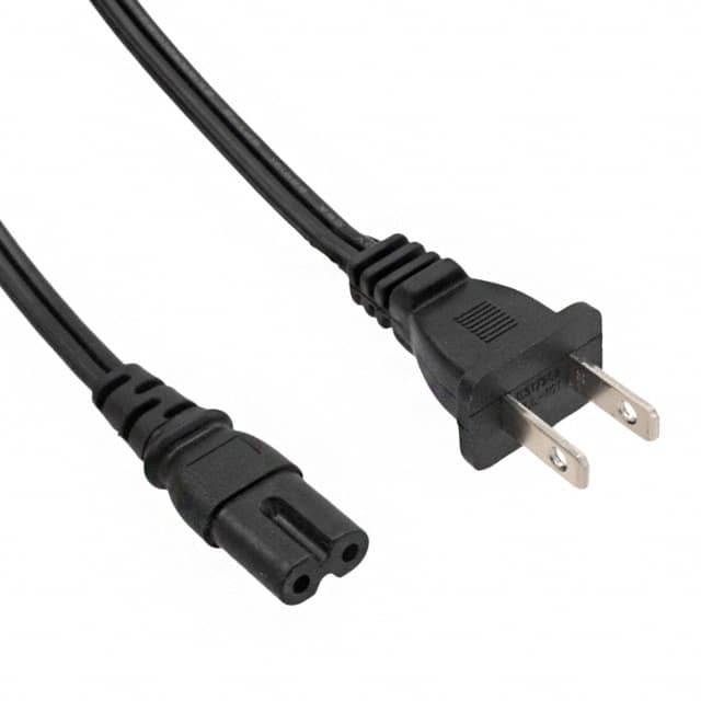 800-1804-2-SPT2-BL-00200-1 CORD 18AWG NEMA 1-15P - C7 6.56'