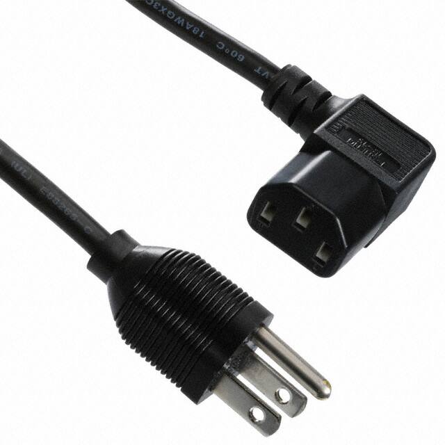 AK500/U-1 CORD 18AWG 5-15P TO C13 6.56'