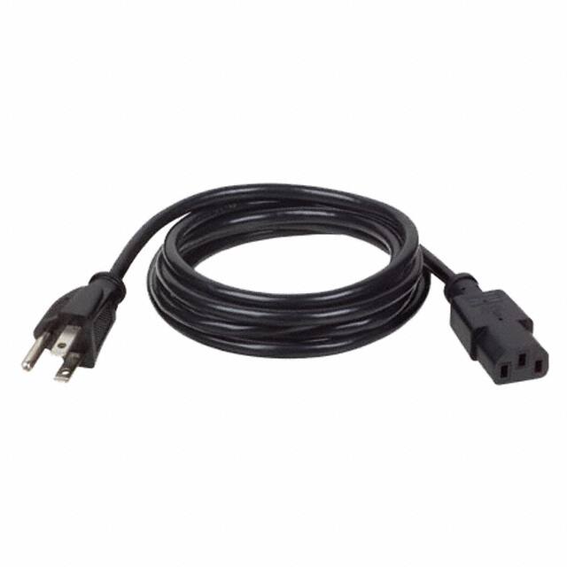 P006-006 CORD 18AWG NEMA5-15P - IEC320 6'