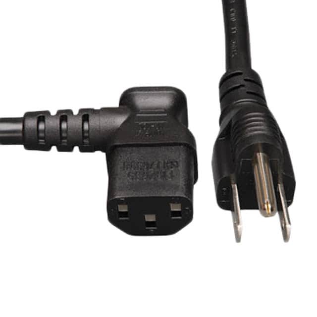 P006-006-13LA CORD 18AWG 5-15P TO 320-C13 6'