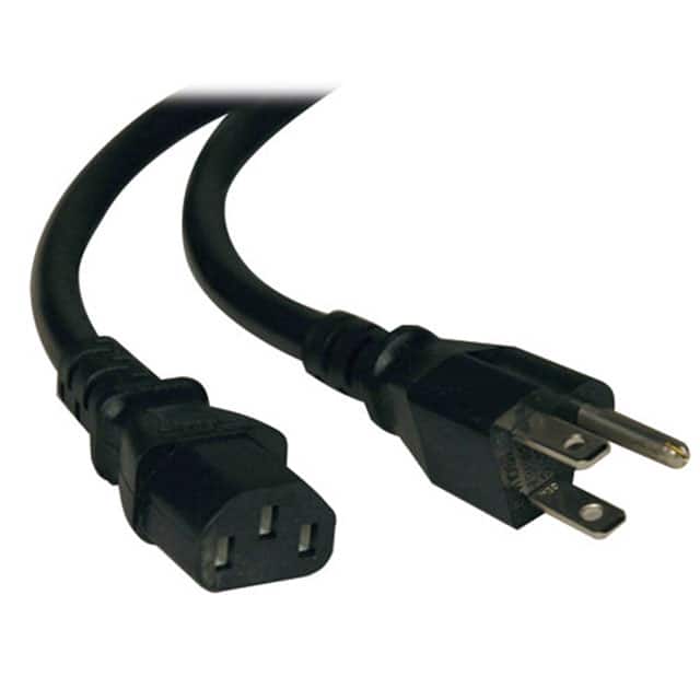 P007-003 CORD 14AWG NEMA5-15P - IEC320 3'