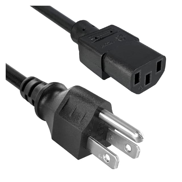 212004-01 CORD 18AWG 5-15P - 320-C13 7.50'