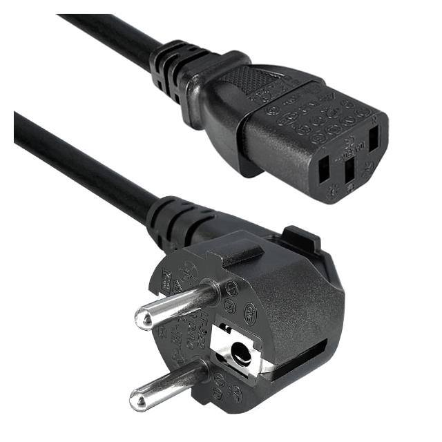 367003-D01 CORD CEE 7/7RA - IEC320-C13 8.2'