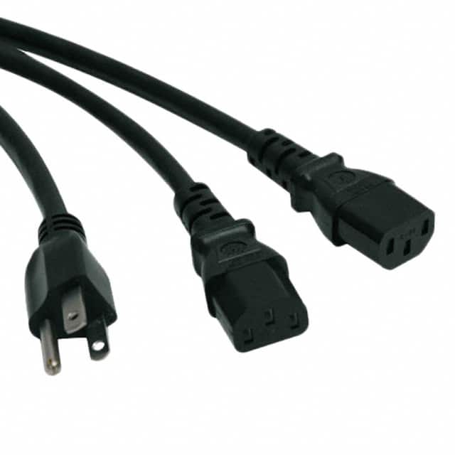 P006-006-2 CORD 18AWG NEMA5-15P - IEC320 6'