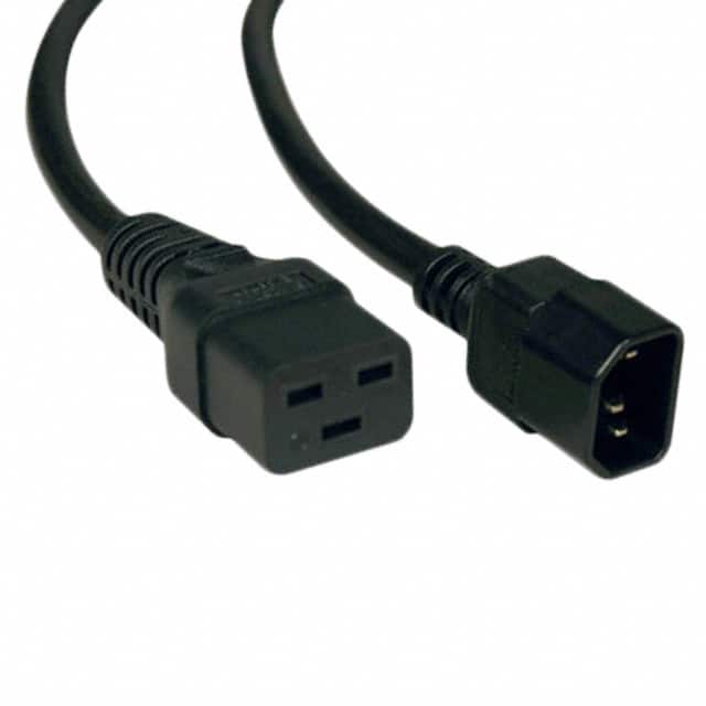 P047-004 CORD 14AWG IEC320C14 - 320C19 4'