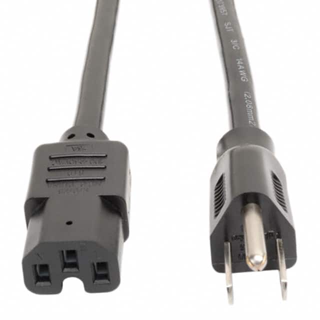 P019-008 CORD 14AWG NEMA5-15P - IEC320 8'
