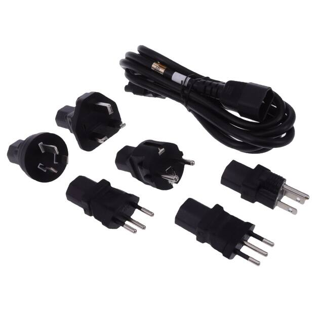 705-712-KIT6(R) CORD 18AWG IEC 320/C14-C5 6.56'
