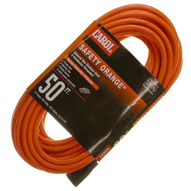 03356.63.04 CORD 14AWG NEMA5-15P - 5-15R 50'