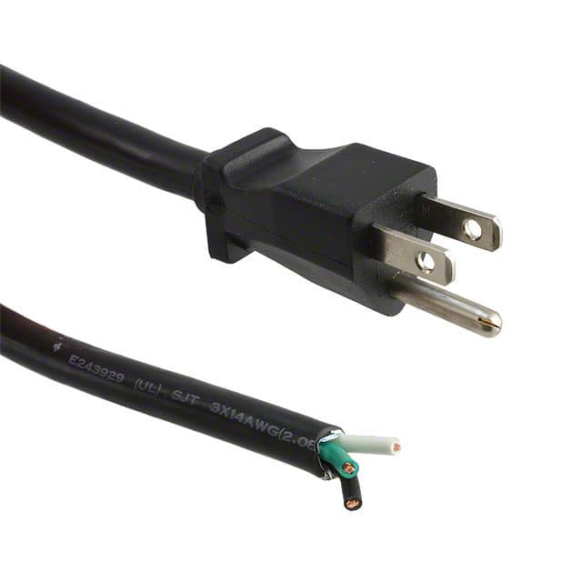 AK500/14-OE-5-2 CORD 14AWG NEMA5-15P - CBL 6.56'