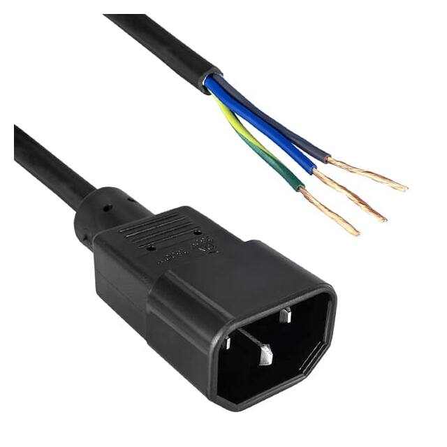 317001-01 CRD 18AWG IEC320-C14 - CBL 1.67'