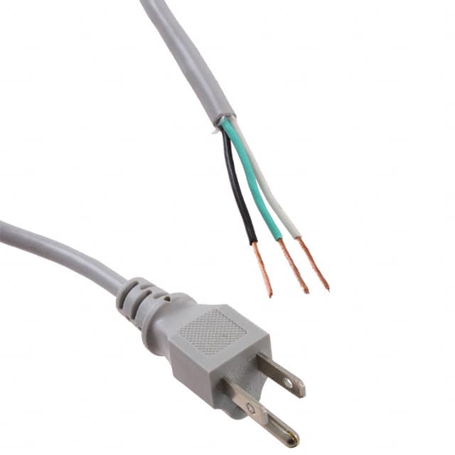 211012-06 CORD 18AWG NEMA 5-15P TO CBL 8'