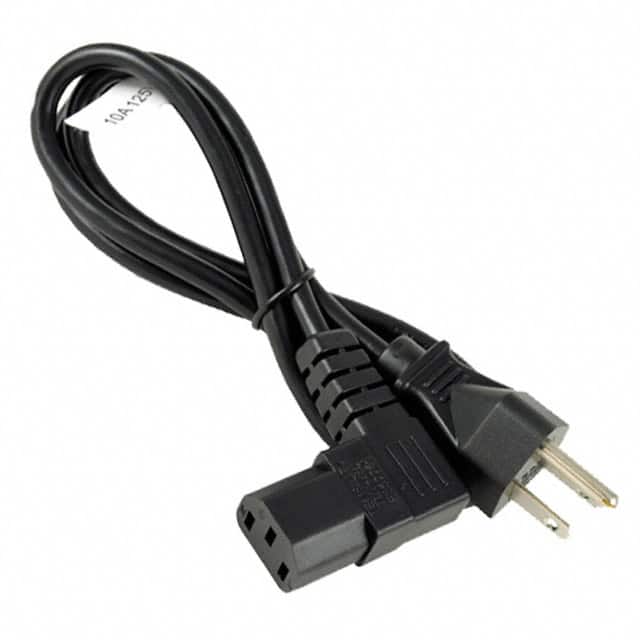 11-00023 CORD 18AWG 5-15P TO C13 3.28'