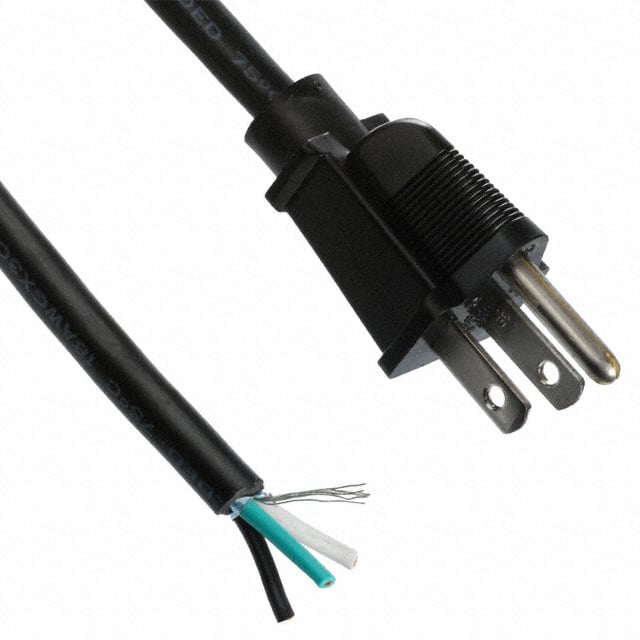 AK500-OE-6-2 CORD 18AWG NEMA5-15P - CBL 6.56'