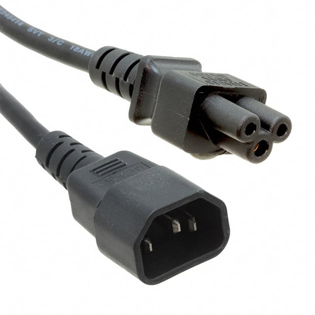 7051456F0712(R) CORD 18AWG IEC 320-C14-IEC320 6'